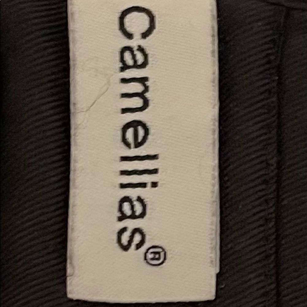 CAMELLIAS corcet black satin 26 steel bones - Picture 7 of 16